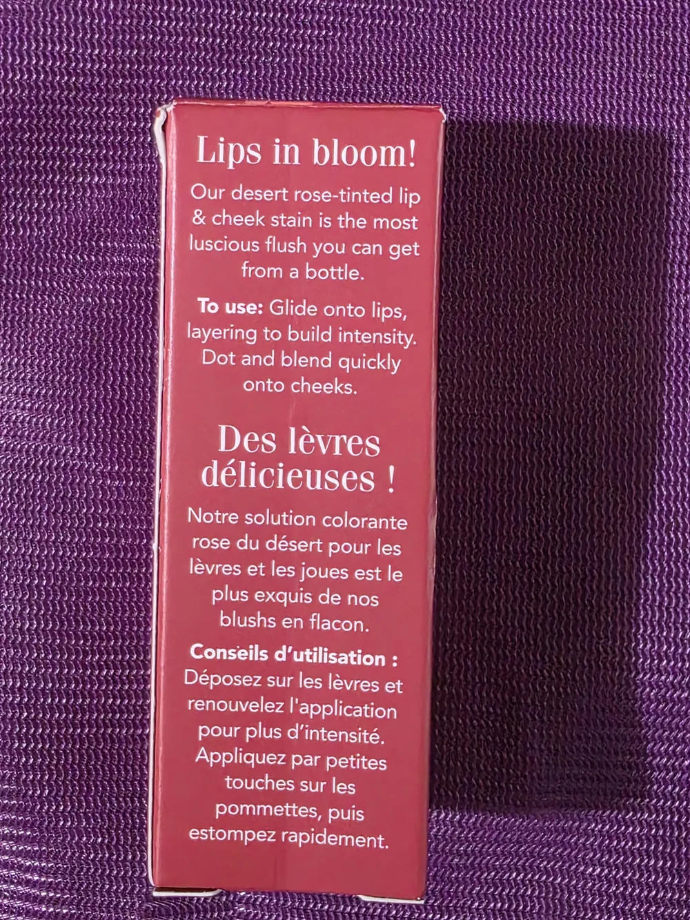 Tinted Lip And Cheek Stain